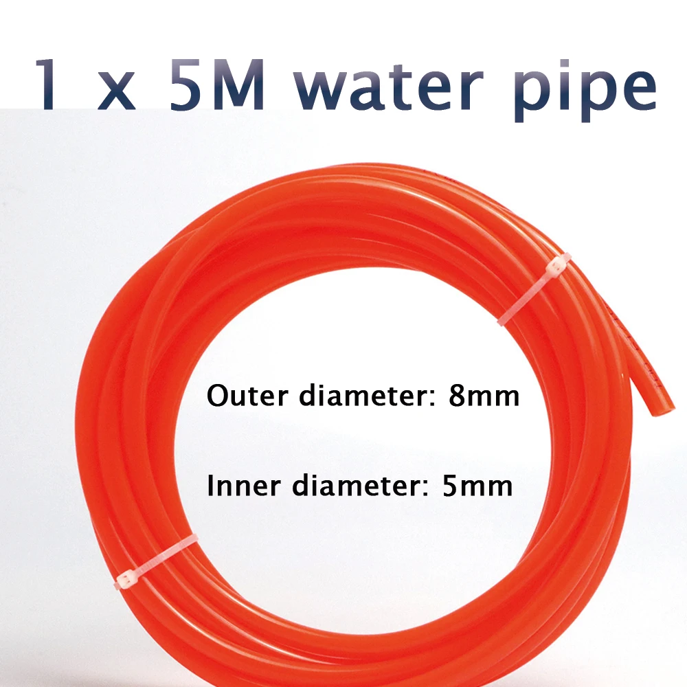 Bomba de agua con imán, tubo refrigerante de agua y aceite, manguera para herramientas de enrutador CNC con tubo de 5m para husillo de enrutador