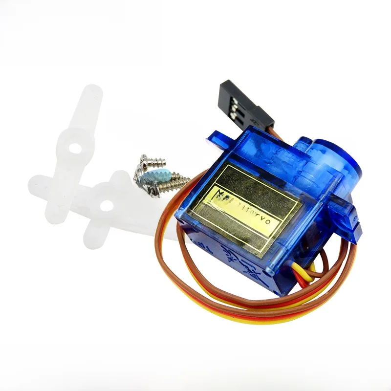 SG90 9g Mini Micro Servo moteur à courant continu à haut rendement électronique intelligente pour Robots Arduino RC 250 450 hélicoptère avion voiture bateau bricolage