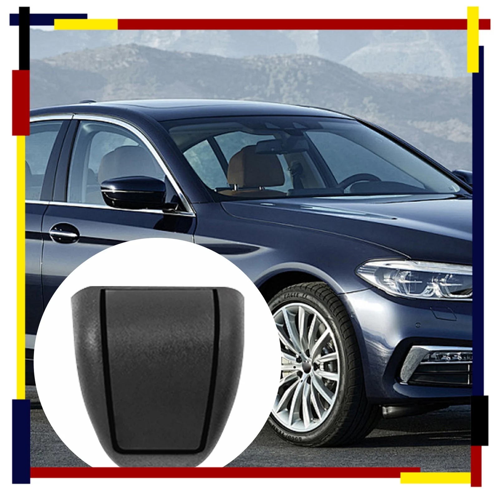 Interior Sun Shade Hook Accessories for BMW E60 2002-2010 E39 1995-2002 Interior Rear Door Curtain Hook 51168193949