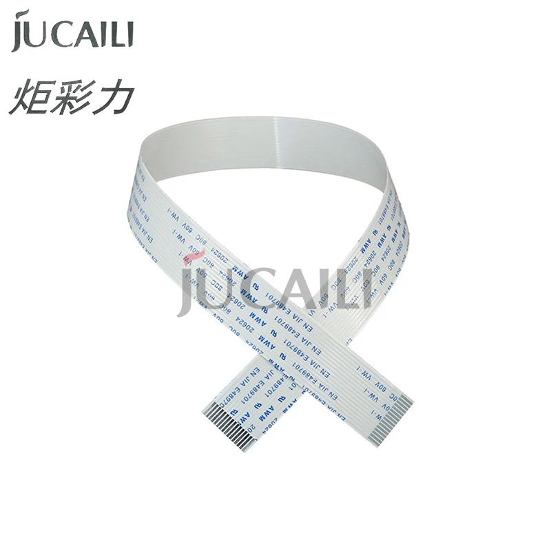 

Jucaili 10PCS 16P head data cable A type for Epson 5113 Solvent UV flatbed printer printhead flat data cable 16pin