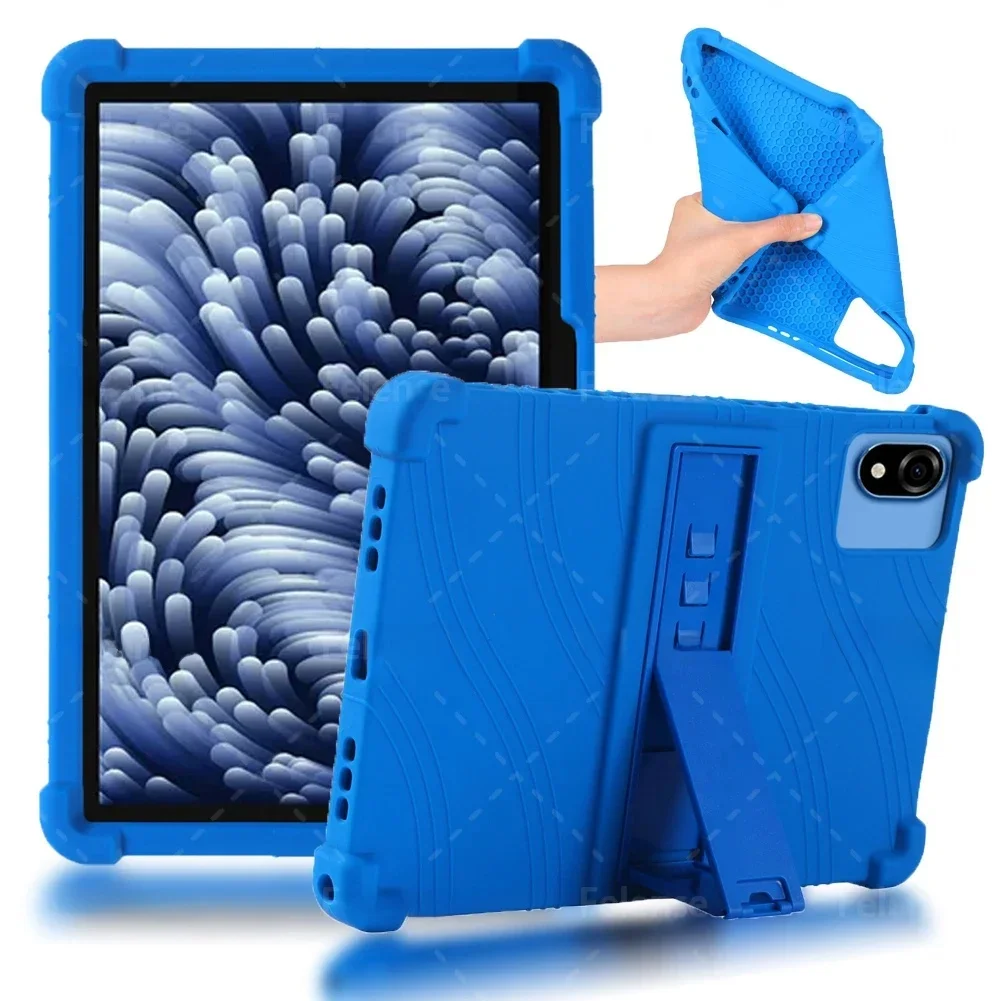 Pokrowiec na tablet DOOGEE U10 Pro U10 U9 10,1 cala z regulowanym stojakiem silikonowym do tabletu Doogee U10 Pro 10,1" Protector Soft Fundas — zdjęcie produktu 7