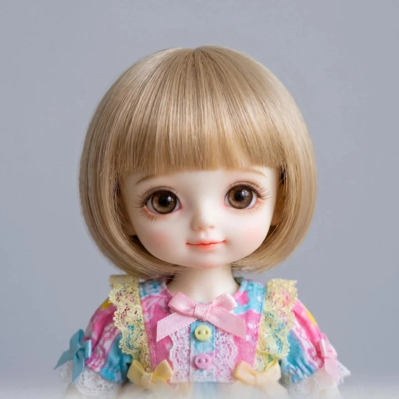 

JD019 Suit Boy And Girl Short BoBo Style BJD Wigs Suit For 1/12 1/8 1/6 1/4 1/3 OB11 YOSD MSD SD Blythe Doll Hair Accessories