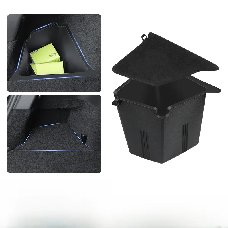 Heck koffer Organizer für Tesla Modell y wasserdicht links rechts Aufbewahrung sbox Auto Interieur