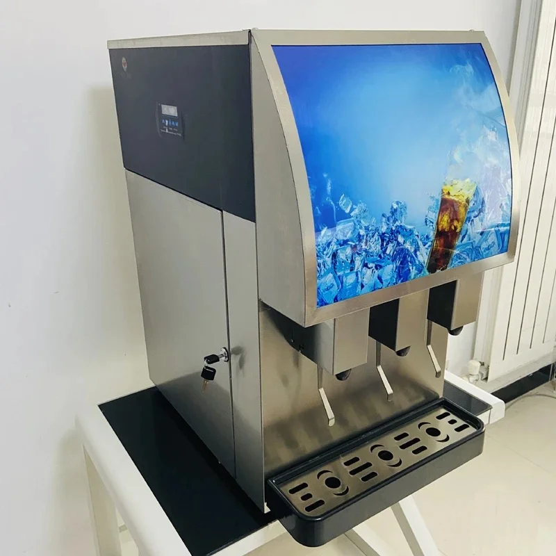 Efficient Silent Cold Drink Cola Water Dispenser Cola Vending Machine 3 Flavors Soda Drink Machine
