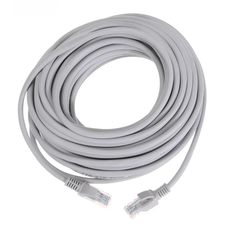 Kamera POE RJ45 3M5M/10M/20M/30M Ethernet CAT5/CAT5E PC kable sieciowe do kamery IP NVR akcesoria systemowe — zdjęcie 2