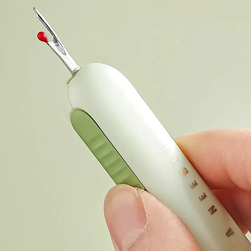 2‑in‑1 Seam Ripper Needle Threader Double End Stitch Remover Portable Hand Sewing Tool Household Tailor Sewing Accessories