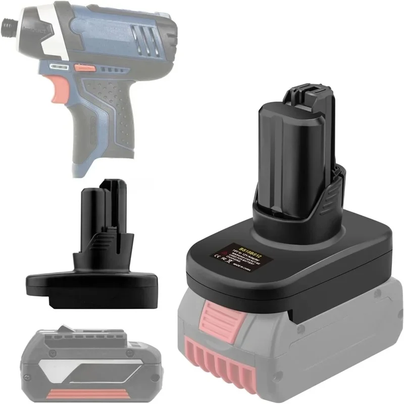 Konwerter akumulatorów Bosch 18 V GBA do akumulatorów Bosch 10,8 V i 12 V GPA do elektronarzędzi akumulatorowych — zdjęcie produktu 7