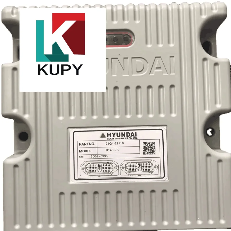 KUPY high quality R140LC-9S Excavator Controller MCU 21Q4-32112 21Q4-32110 21Q4-32111