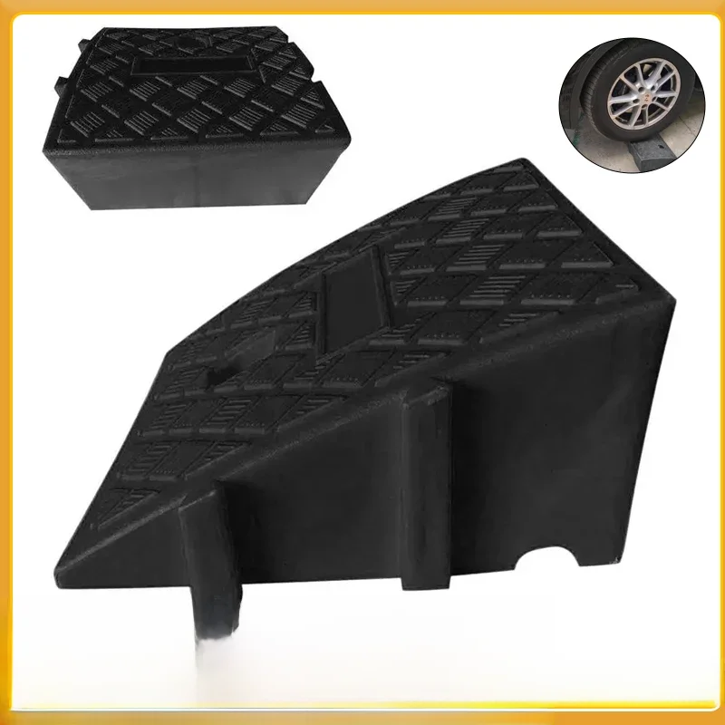 AliExpress Car Wheel Driveway Ramps For Car Trailer Truck Bike Accessories Tires Curb Ramps Heavy Duty Threshold Ramp Kit  25X27X11cm/13CM