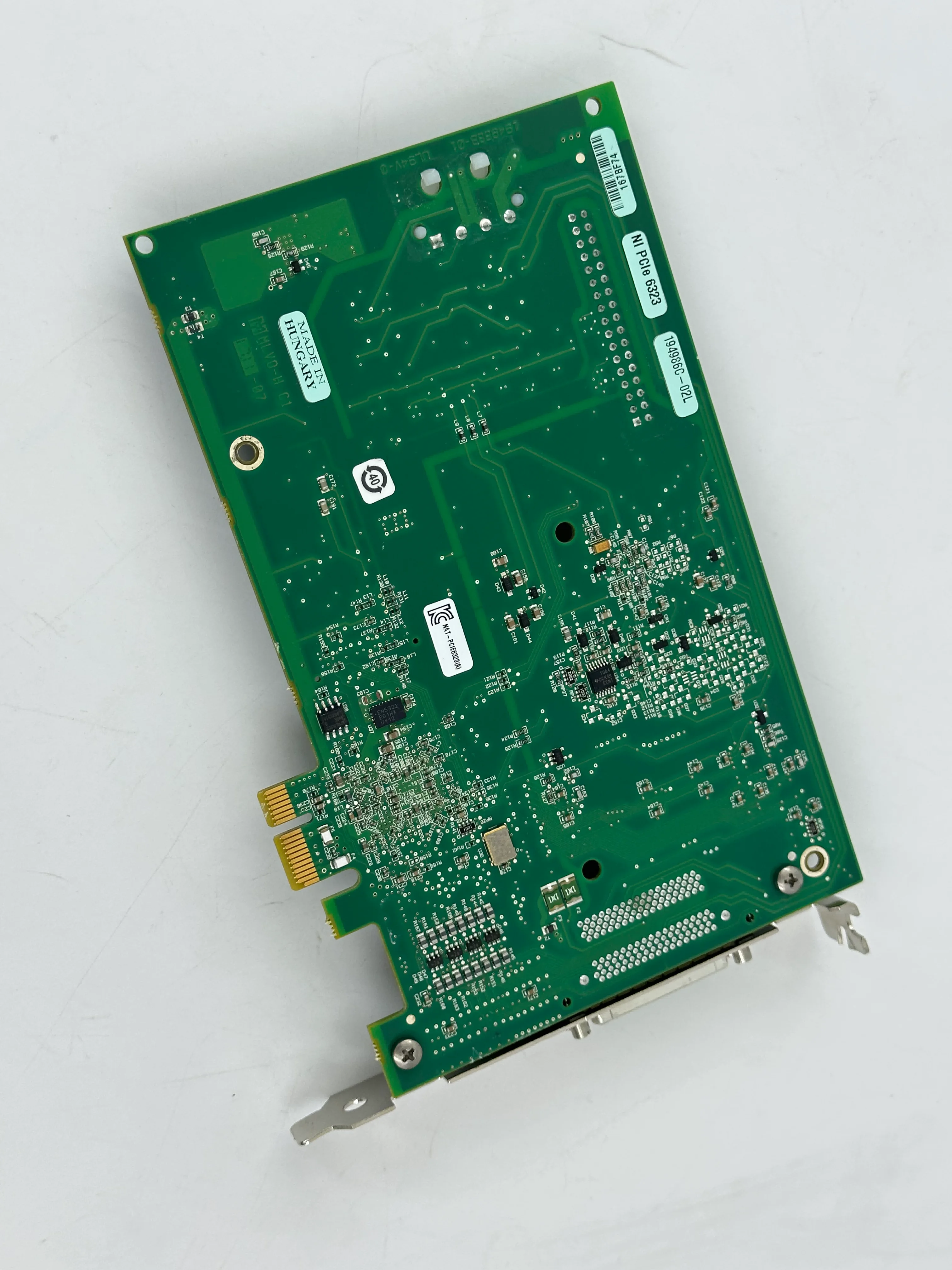 National Instruments PCIE-6323 data acquisition card