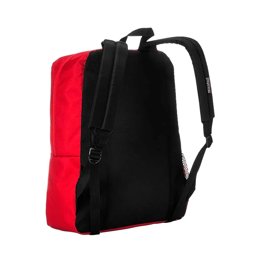 Jansport Cross Town Red Backpack, Red, Unisex