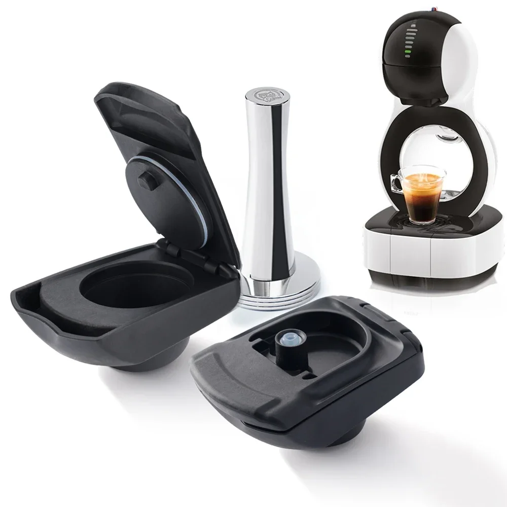 Adaptateur à café réutilisable pour machine à café Dolce Gusto EDG LUMIO DG325, porte-filtre à café expresso rechargeable