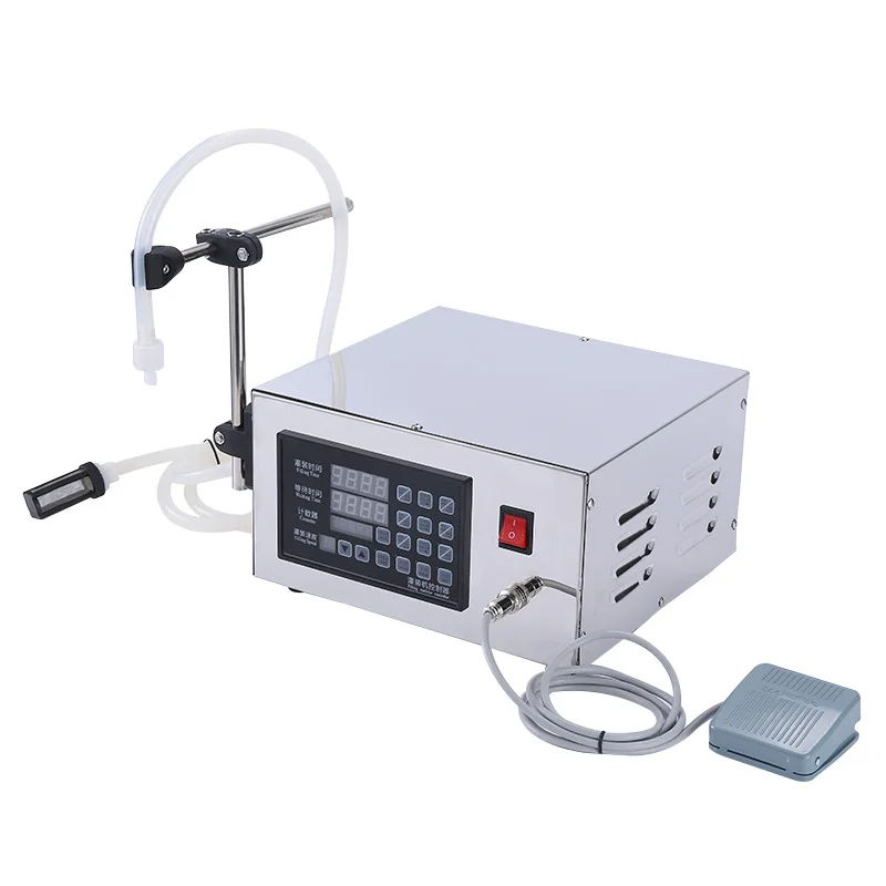 Small digital control liquid automatic quantitative weighing filling machine perfume essential oil filling machine