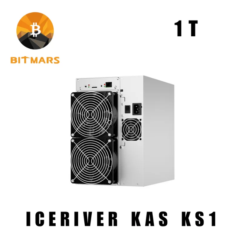 

ICERIVER KAS KS1 1TH 600W KAS Mining KHeavyHash Algorithm With Power Supply Included