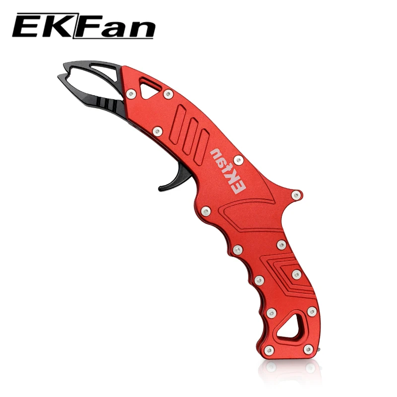 EKFAN New Fishing Grip Aluminum Alloy Fish Lip Grip Gripper Fishing High Quality Tackle Tool