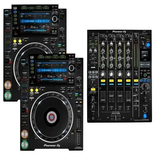 GLOBAL SALES ORIGINAL Pioneer DJ Set (2x) CDJ 2000 nexus2 NSX2 (1x) DJM 2000 Nexus