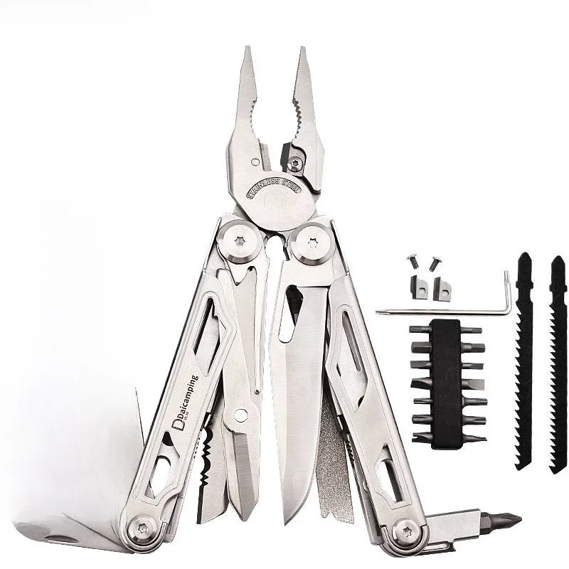 Daicamping DL30 Multitools Hand Diy Multi Tools Multi-tool Clamp Folding Knives Scissor Cutters EDC Survival Gear Manual Pliers — 2