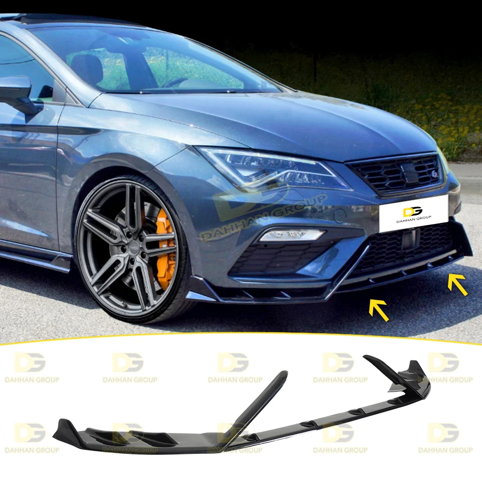 Seat Leon Mk3.5 2017 - 2020 Sport Bodykit Lenz and Maxton Design Front Lip Splitter Side Skirt Extensions Rear Diffuser Spoiler