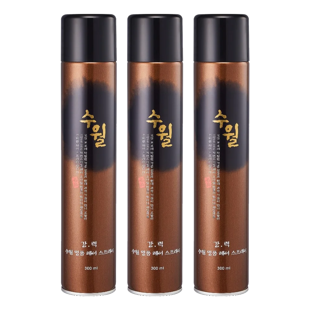 [SUWAL]Luxury strong premium nutritional hair spray 300ml x 3 EA