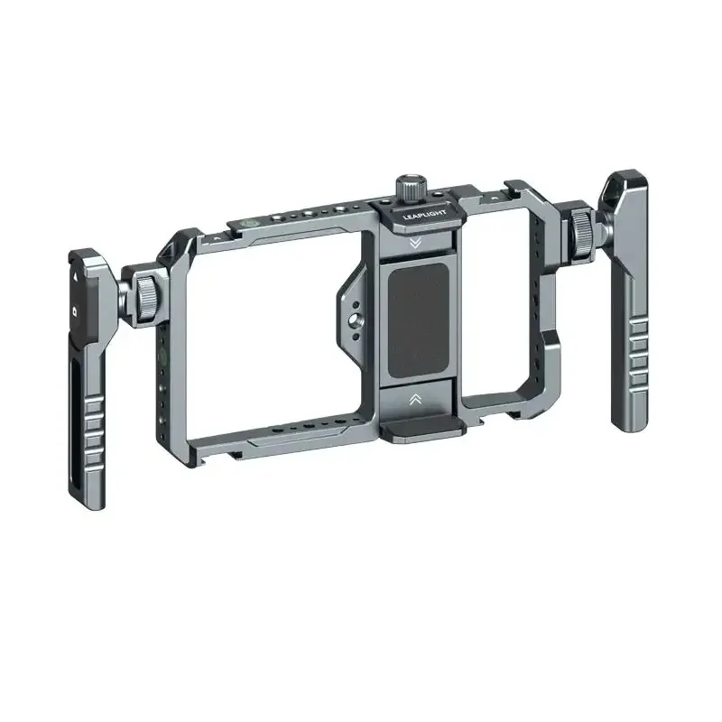 Leaplight metalowy zestaw klatek wideo na telefon z uchwytami zestaw Smartphone Video Rig do smartfona iPhone Android telefon komórkowy — zdjęcie produktu 7