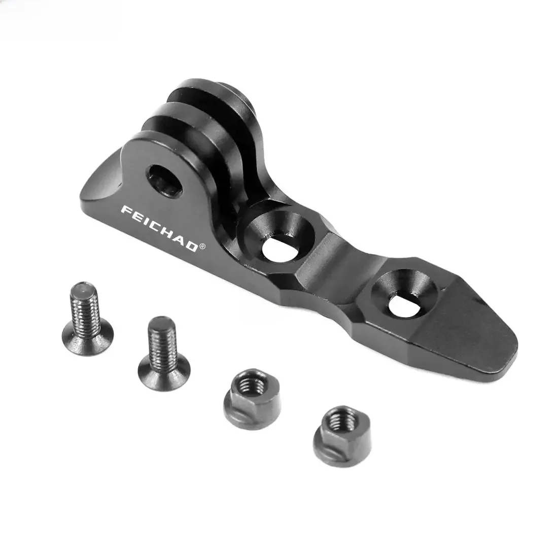 FEICHAO Aluminiowy uchwyt na rękę ze stoperem i adapterem montażowym do GoPro 13 12 11 10, Insta360 X4 X3 ONE R, Osmo Action Camera — zdjęcie produktu 7