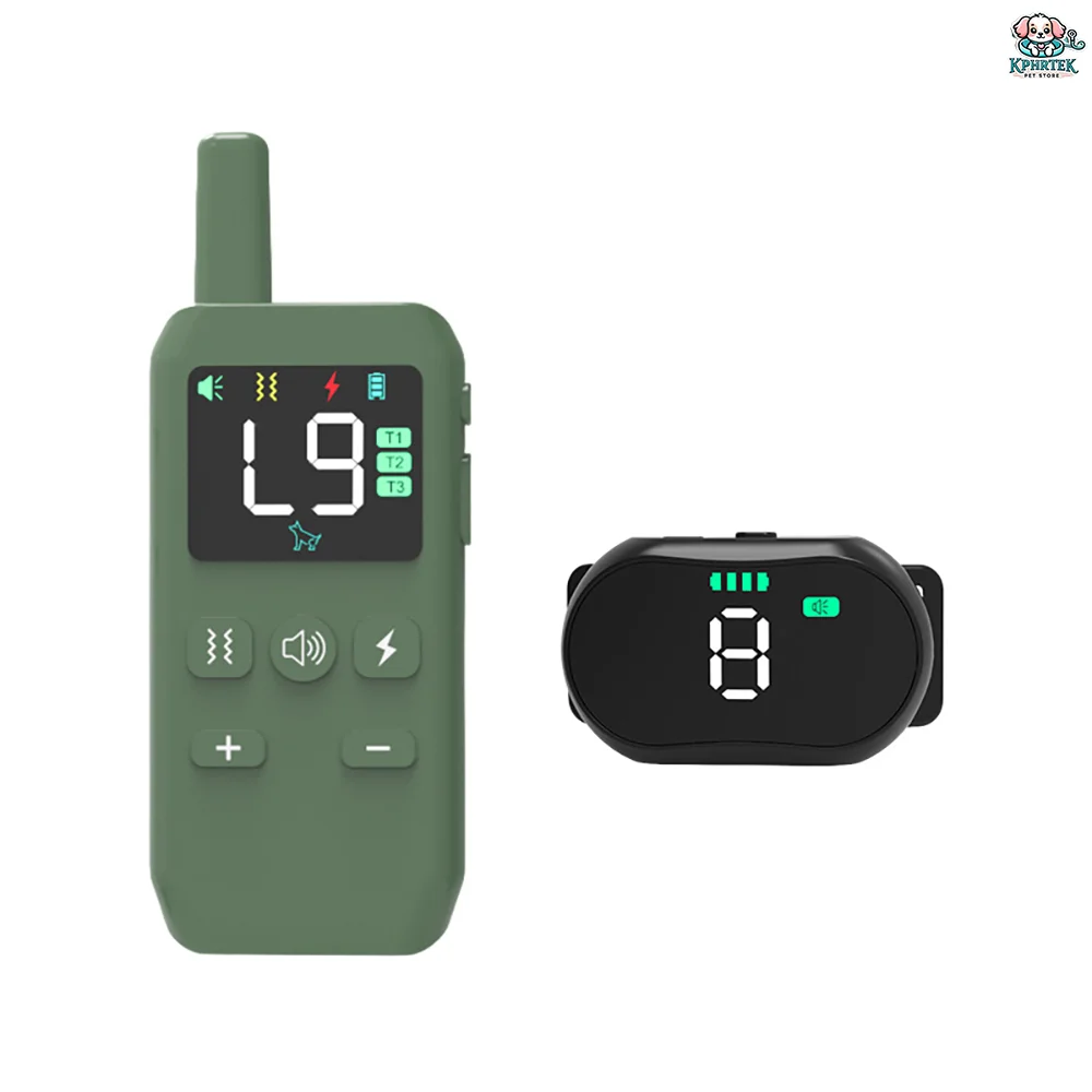 

P24 B Набор для дрессировки собак из двух частей с дистанционным управлением Водонепроницаемый приемник диапазона от 300 до 500 метров и многорежимные функции