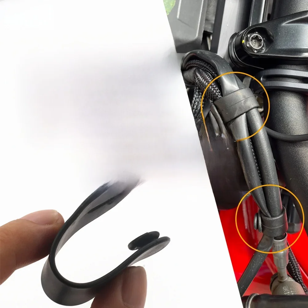 Câble en caoutchouc extensible pour Ducati Monster Multistrada 1200 796 696 ST2 M 400 600 1199, attaches de fixation, accessoires de moto