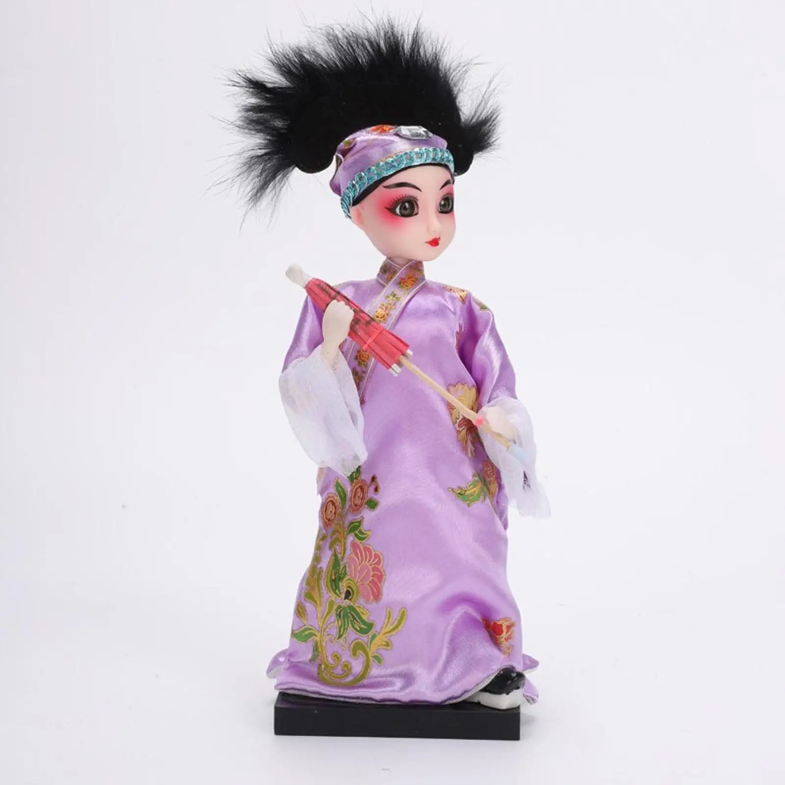 22 سنتيمتر أوبرا بكين زخرفة تمثال دمية صينية تقليدية للمنزل خزانة للغرفة المعيشة الموقد مكتب منضدية الديكور #4