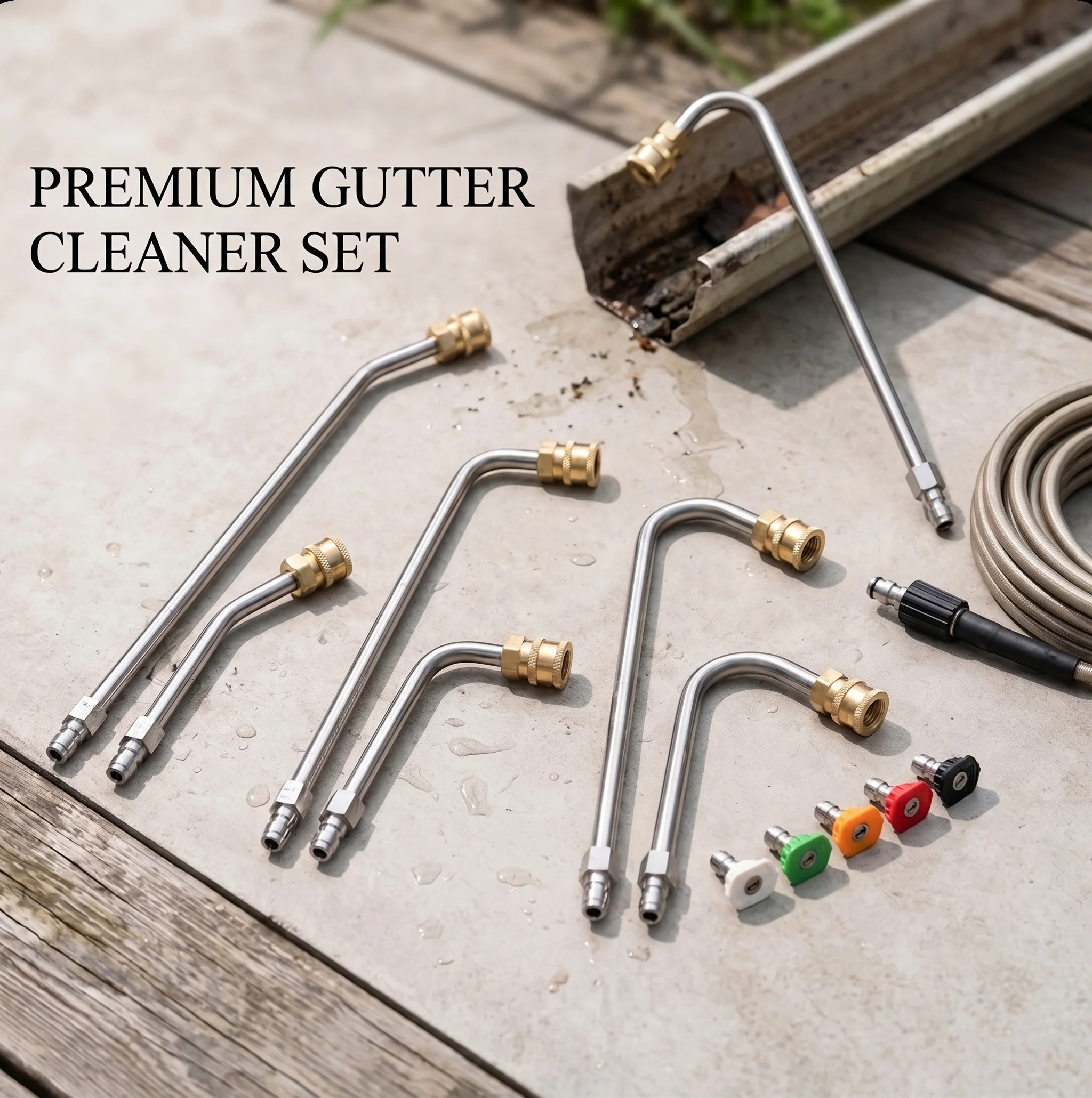 4000PSI Pressure Washer Lance Extension Wand with 1/4