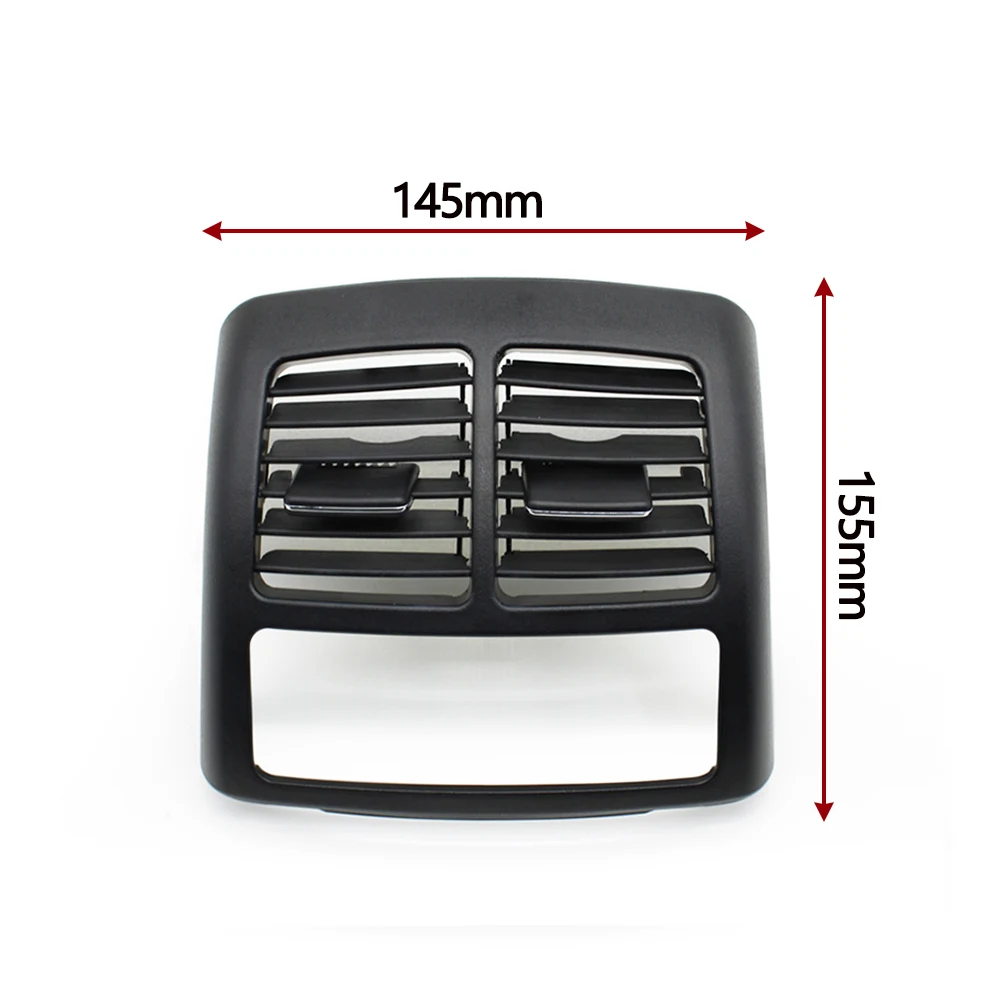 Couvercle de panneau de sortie de grille d\'aération de climatisation arrière de voiture, Mercedes Benz Classe E, W211, E280, 2003, 2004, 2005, 2006,