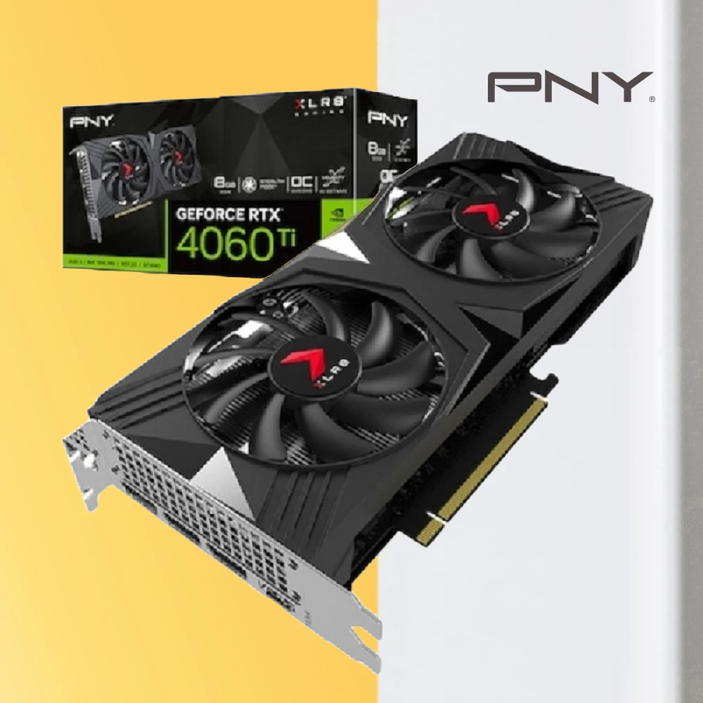 PNY XLR8 지포스 RTX 4060 Ti VERTO Gaming OC 8GB Dual 제이씨현