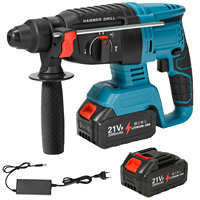 18V 4 Functions  Electric Cordless  Rotary  Hammer  Drill  Rechargeable Hammer 27mm Impact Drilll For 18V Makita Battery