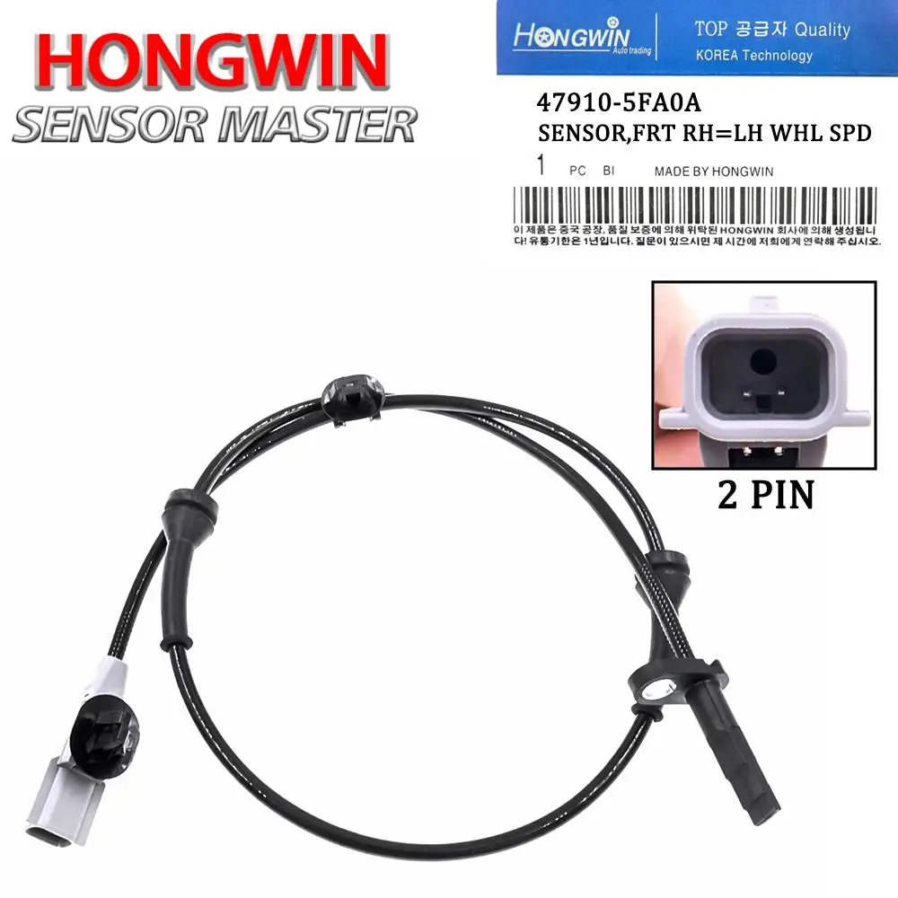 ABS Wheel Speed Sensor Front Rear Left Right 47910-5FA0A,47910
