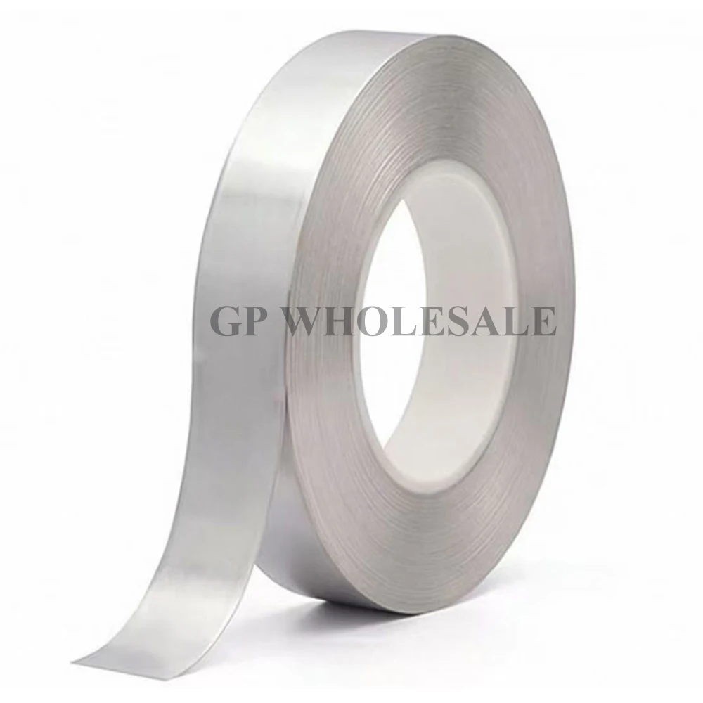 20mmx50m-polyester-aluminum-foil-tape-heat-resistant-insulation-shielding-adhesive-sealing-roll-for-electronics-pipe