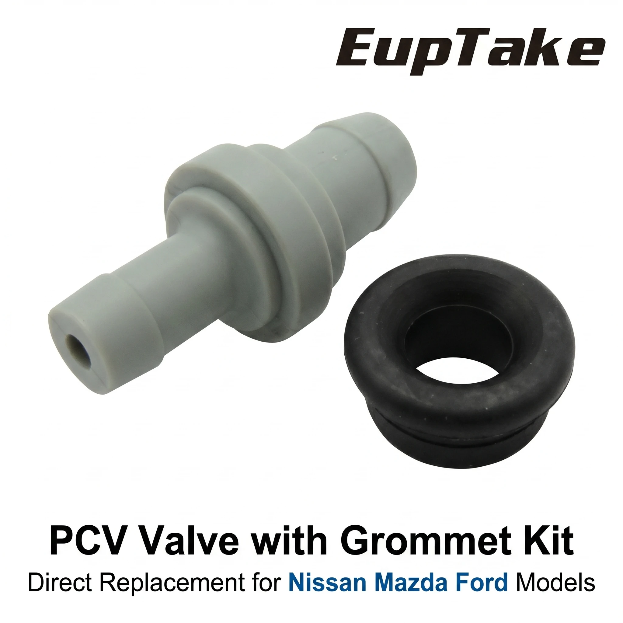 PCV Valve 11810-0M300 with Grommet E301-13-338A Kit for Nissan Sentra 200SX 1.6L 1.8L Mazda Miata MX-5 Protege 626 Ford Escort
