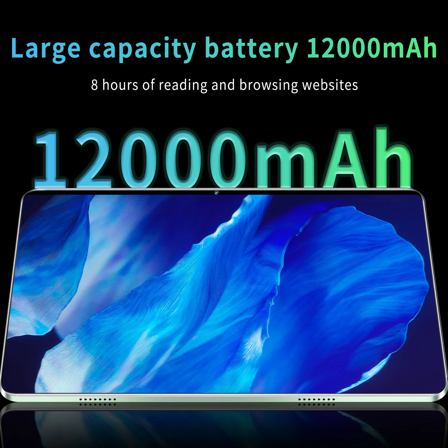 Tablet Android 2024 5G, Tablet baru RAM 16GB ROM 1TB 16MP 32MP 12.0 mAh 10Core WIFI jaringan Bluetooth Tablet 8800