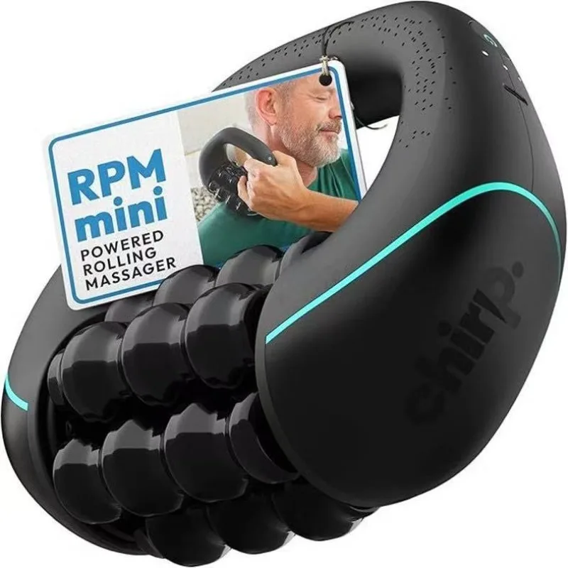Summer Camping Massager, Electric Handheld Relaxation Roller Massager - Camping Supplies and Equipment, USB Rechargeable, Adjustable Speed, Portable Massager, Suitable for Gym, Home, Office, Travel, Muscle Relaxation Device, Can Be a Great Father's