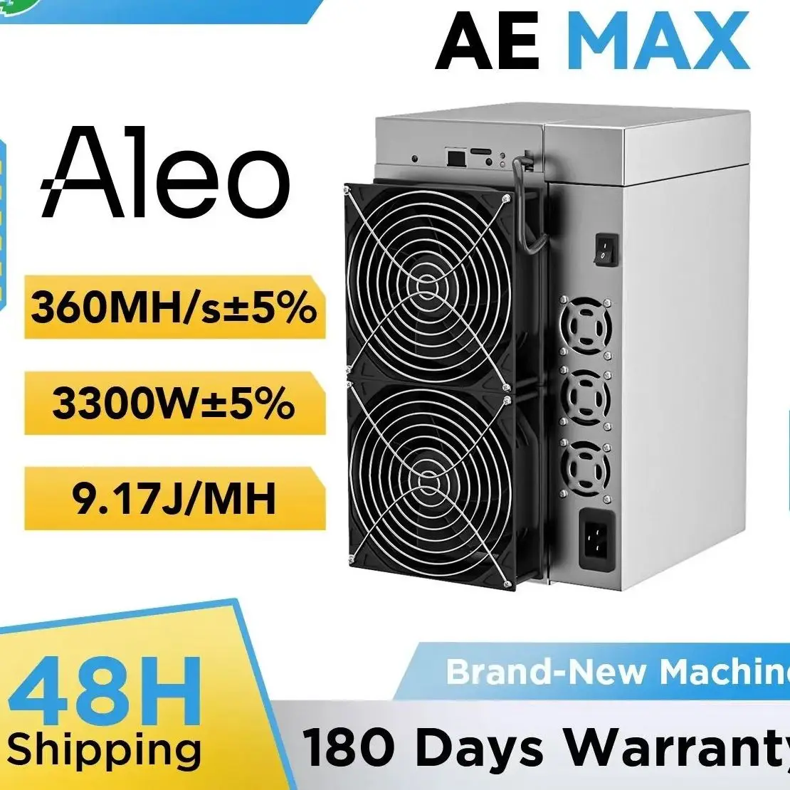 

TT BUY NOW Goldshell AE Max Aleo Miner excellent condition