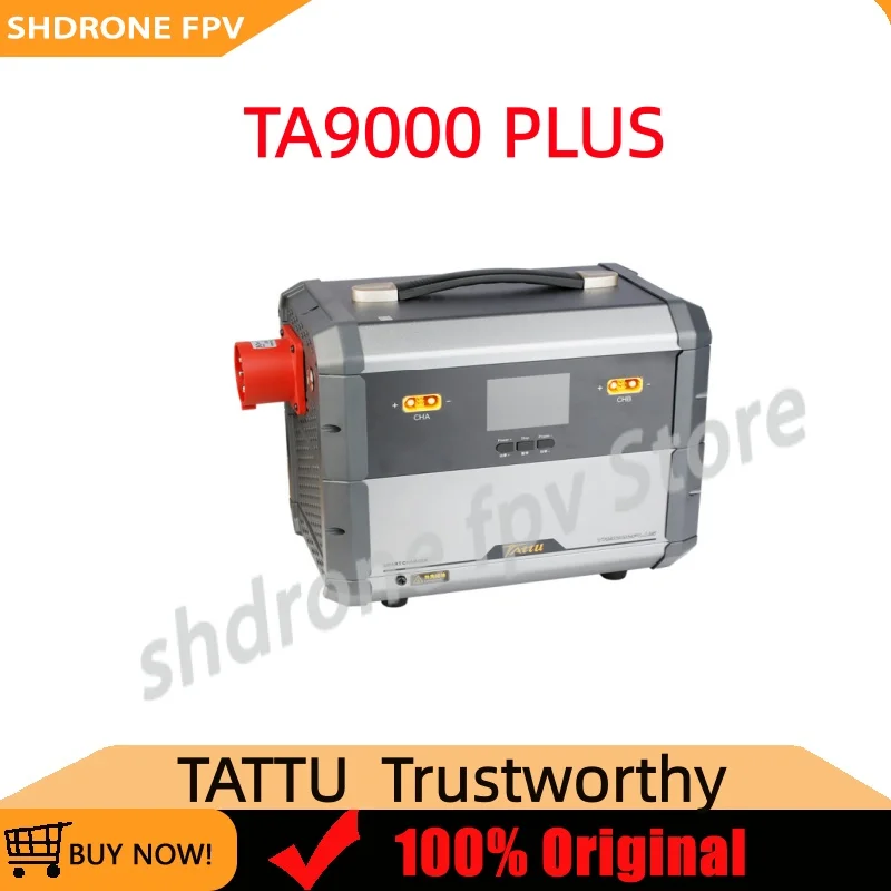 TATTU TA9000 PLUS 9000W Dual Channel Charger 12S-24S Agricultural Drone Smart Battery Charger