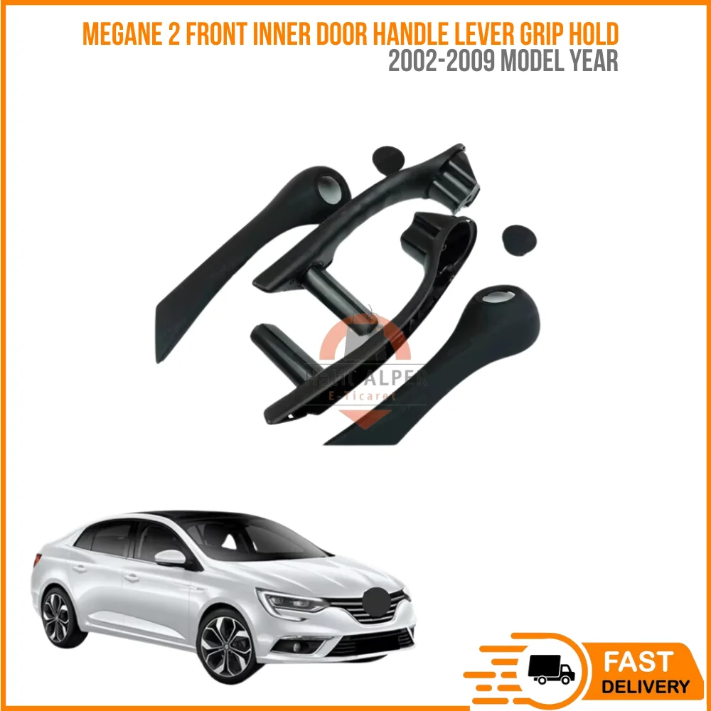 For Renault Megane MK2 2002-2009 Front Inner Door Handle Lever Grip Hold Black & Grey Color Left Right 7701475316 7701475315