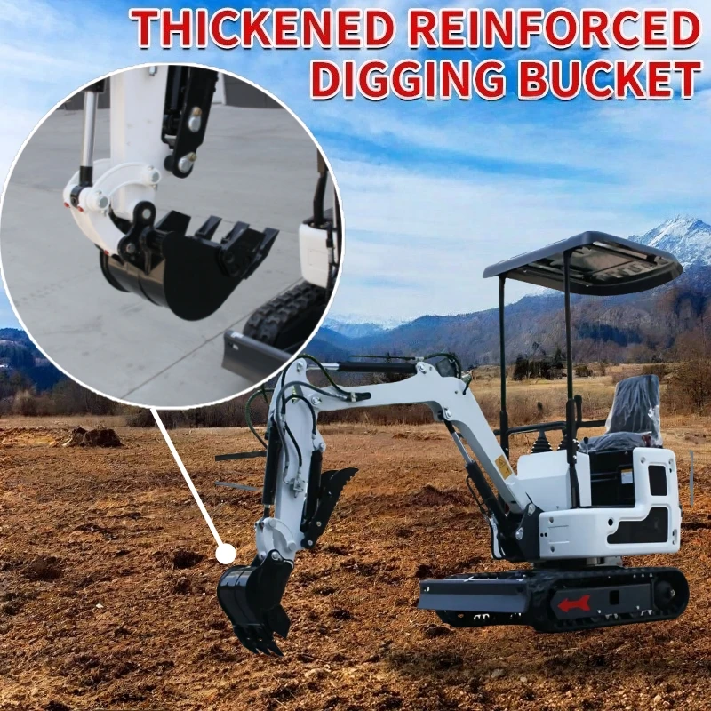 Pagamento completo, non un deposito Minescavatore DM150W da 2000 libbre con morsetto idraulico per pollice e motore B&C