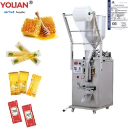 5-500ml Sachet Filling Packing Machine Ketchup Tomato Sauce Salad Honey Seasoning Paste Filling Sealing Machine