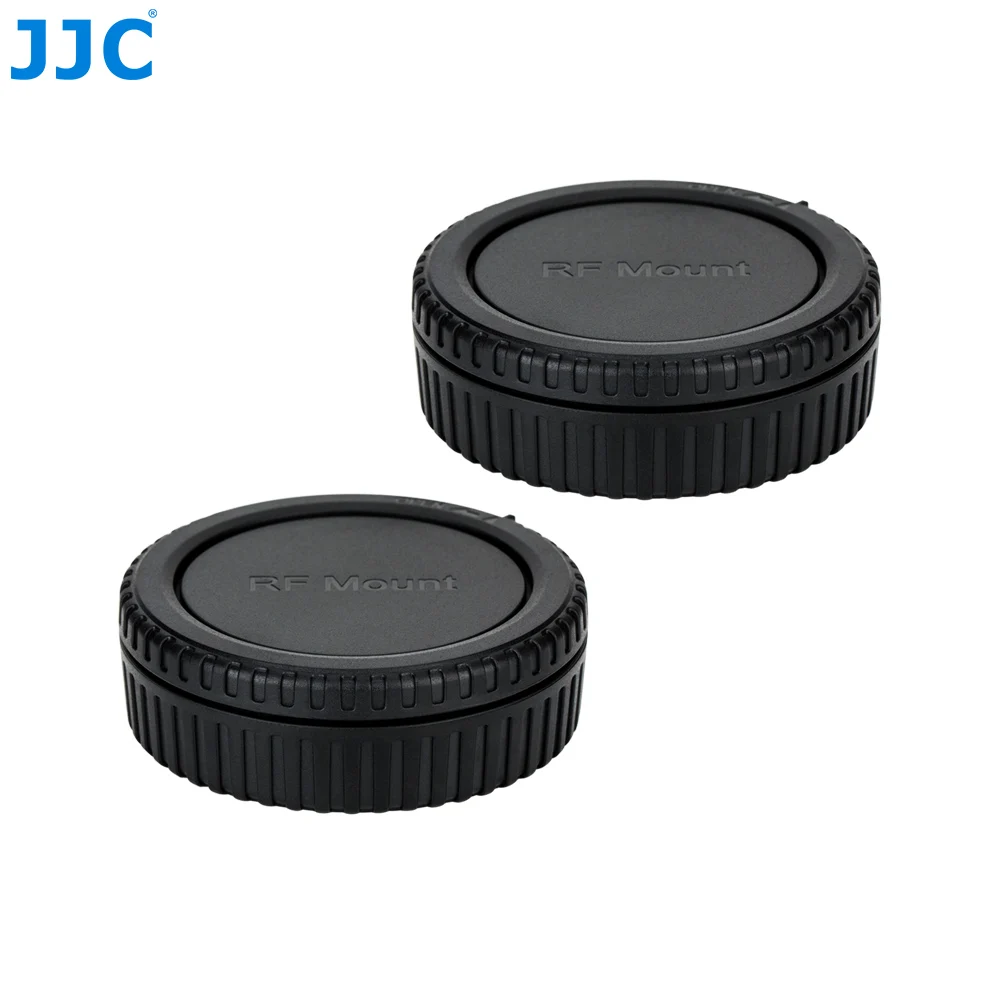 

JJC RF Rear Lens Cap and Camera Body Cap Cover Kit for Canon RF Mount EOS R RP Ra R3 R5 R6 R7 R10 Camera Sensor Protective