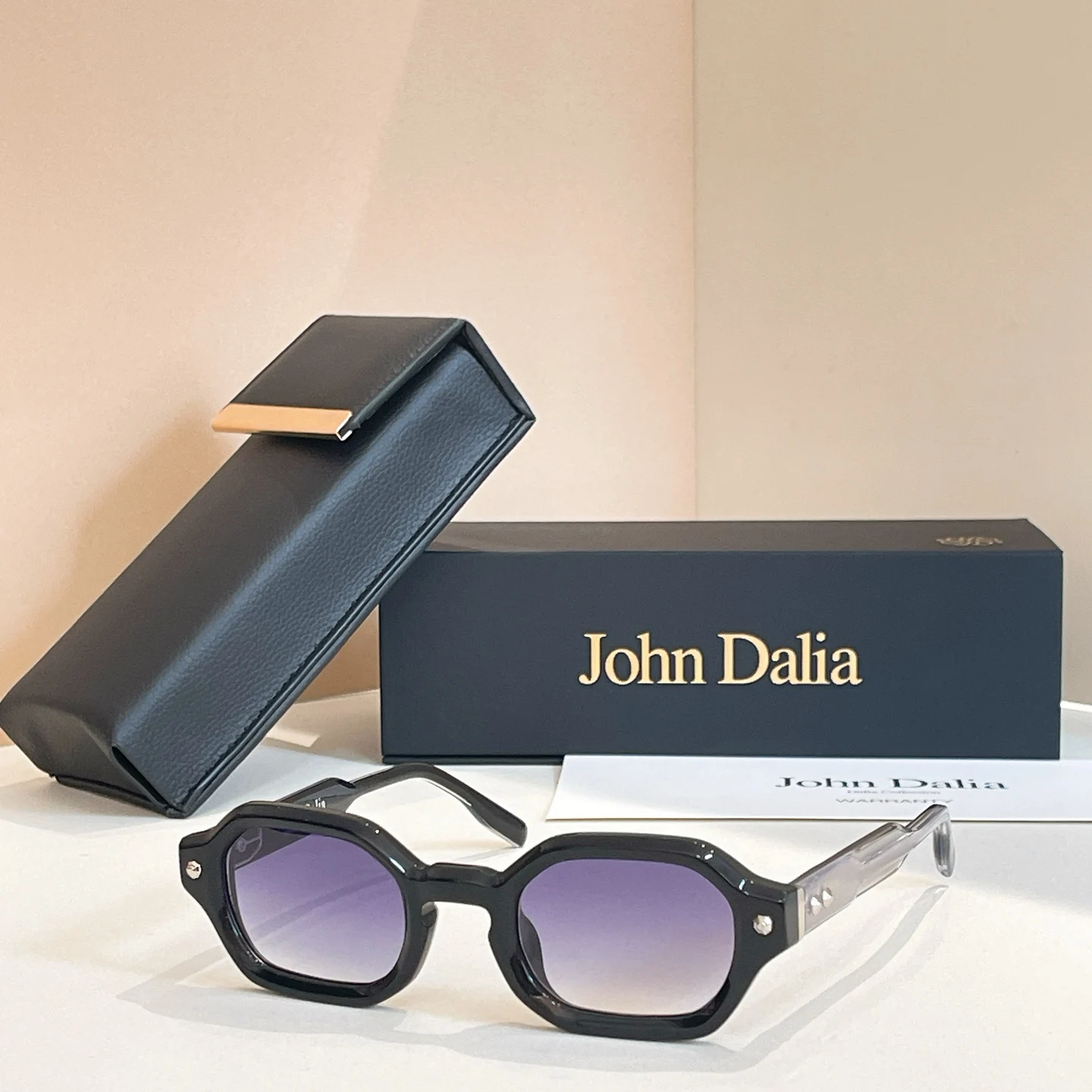 Voor JOHN DALIA JD PROJECT SERIES P05 Top Hoge Kwaliteit Zonnebrillen voor Heren Stijlvolle Mode Design Zonnebrillen voor Dames met doos