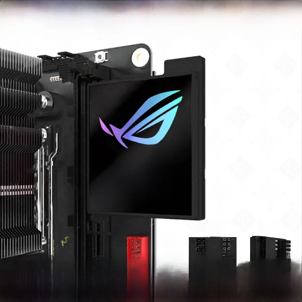 MOBO 24PIN niestandardowy obraz konwerter 5V zasilacz oświetleniowy 24P do 90/180 stopni złącze adaptera płyty głównej głowica kierownicza MOD — zdjęcie produktu 7