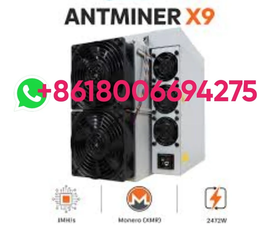 

SC SPECIAL OFFER Antminer X9 (1M) (1MH/s) 2472W XMR MINER With PSU And POWER CORD