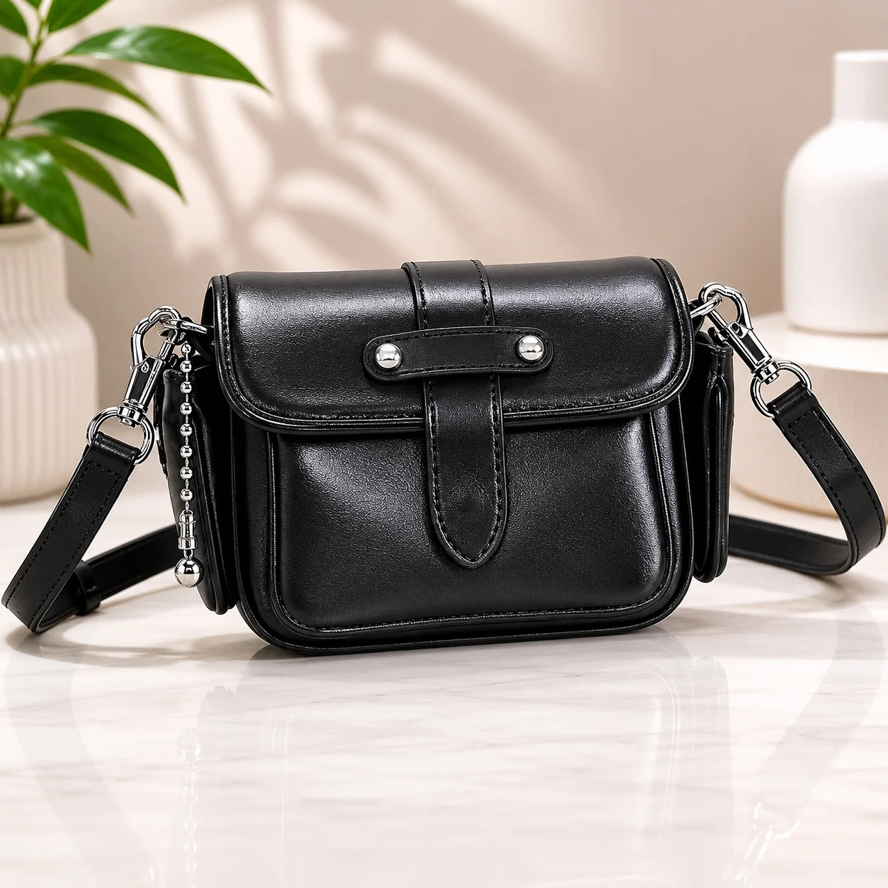 

2026 New Luxury Classic Cargoo Crossbody Bag 14 x 10 x 23 cm