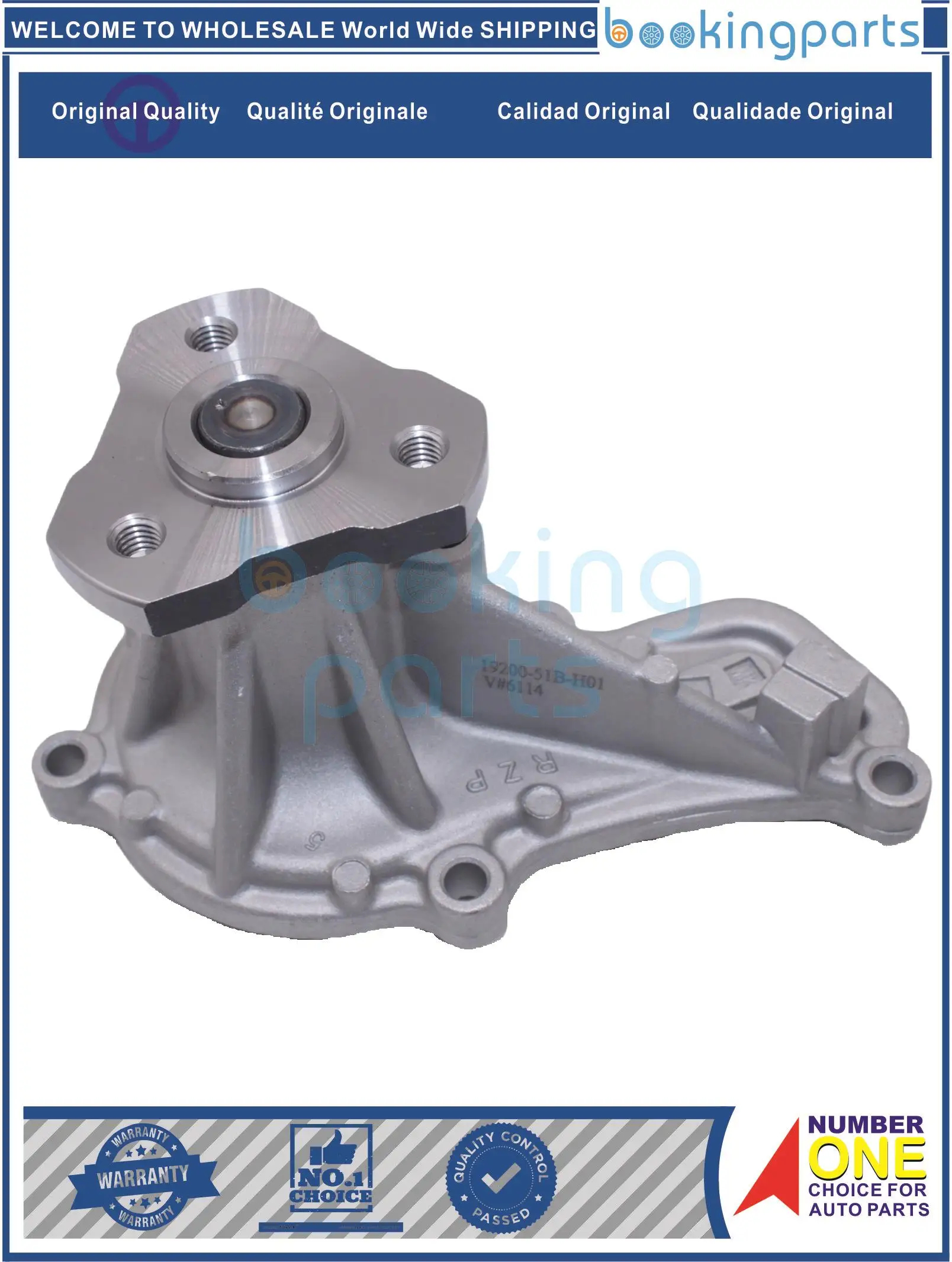 WPP68457,19200-51B-H01,1920051BH01 Water Pump For HONDA HR-V 15-