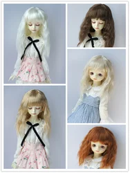 JD775 Size 5-6inch to 10-11inch Pretty BJD Synthetic Mohair Wig For OB11 YOSD MSD SD Blythe Hair 1/8 1/6 1/4 1/3 Accessories