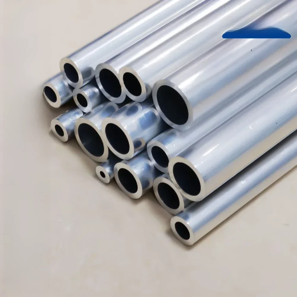 Aluminium Buis OD15-20mm Lengte 300mm 500Mm Ronde Aluminium Buis Rechte Grote Buitendiameter 6063 Dikte 0,5-7.5 - afbeelding 2
